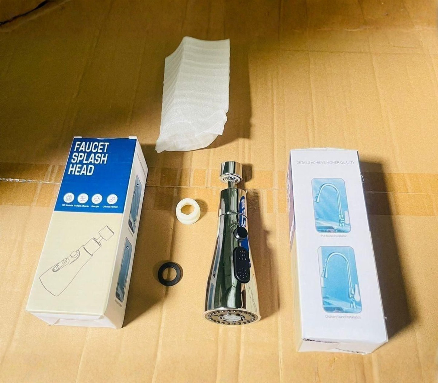 FlowFlex™ 3-Mode Kitchen Faucet I One tap. Total control.