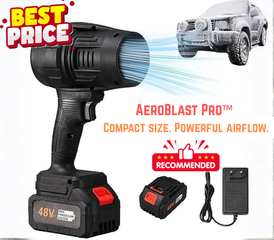 AeroBlast Pro™ I Compact size. Powerful airflow.