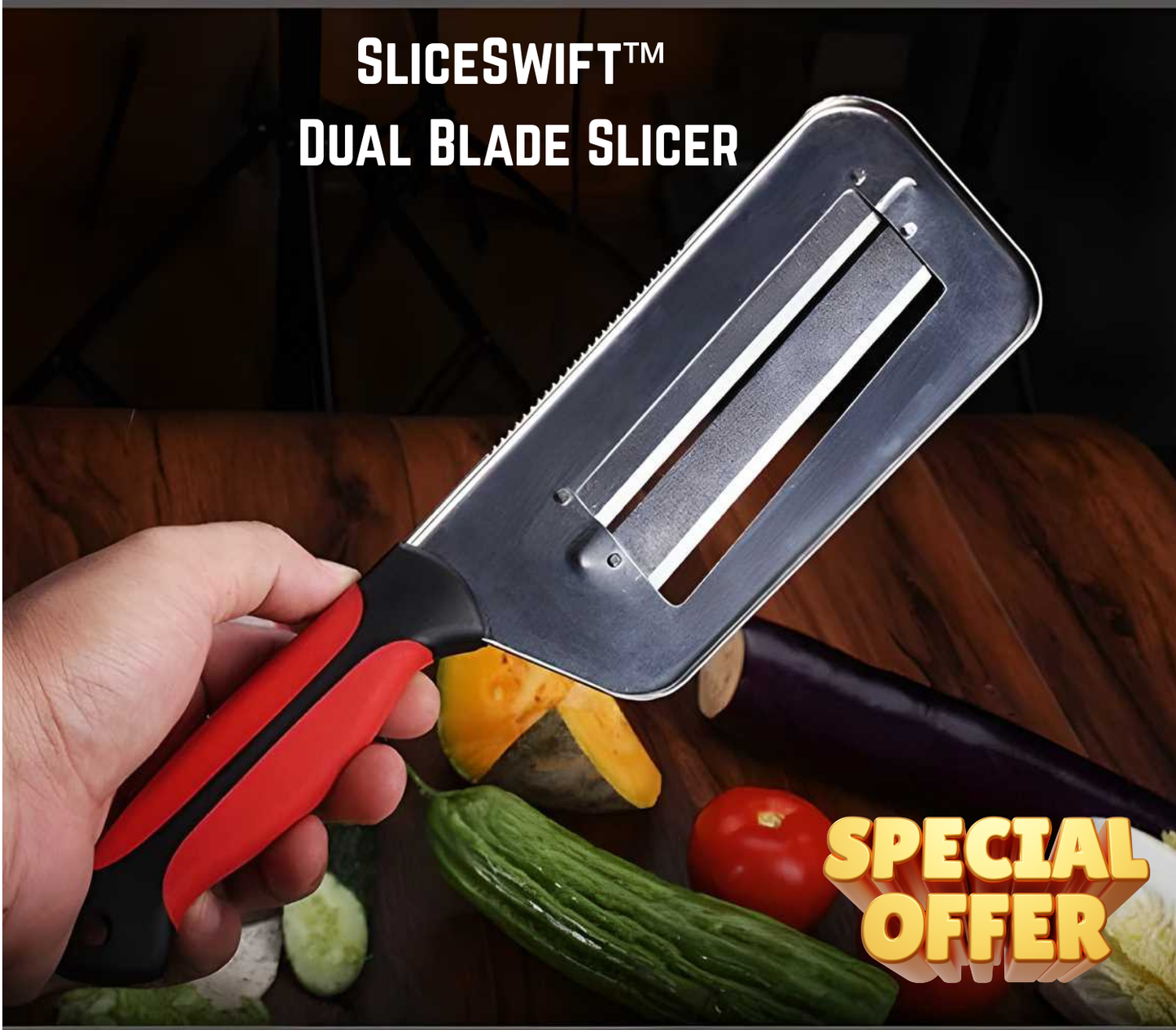 SliceSwift™ I One pull. Perfect slices.