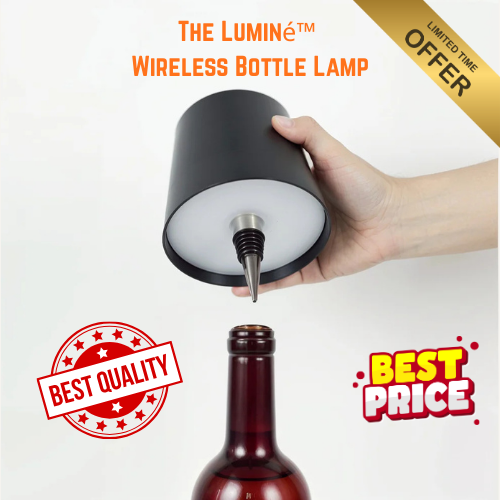 The Luminé™ | Wireless Bottle Lamp