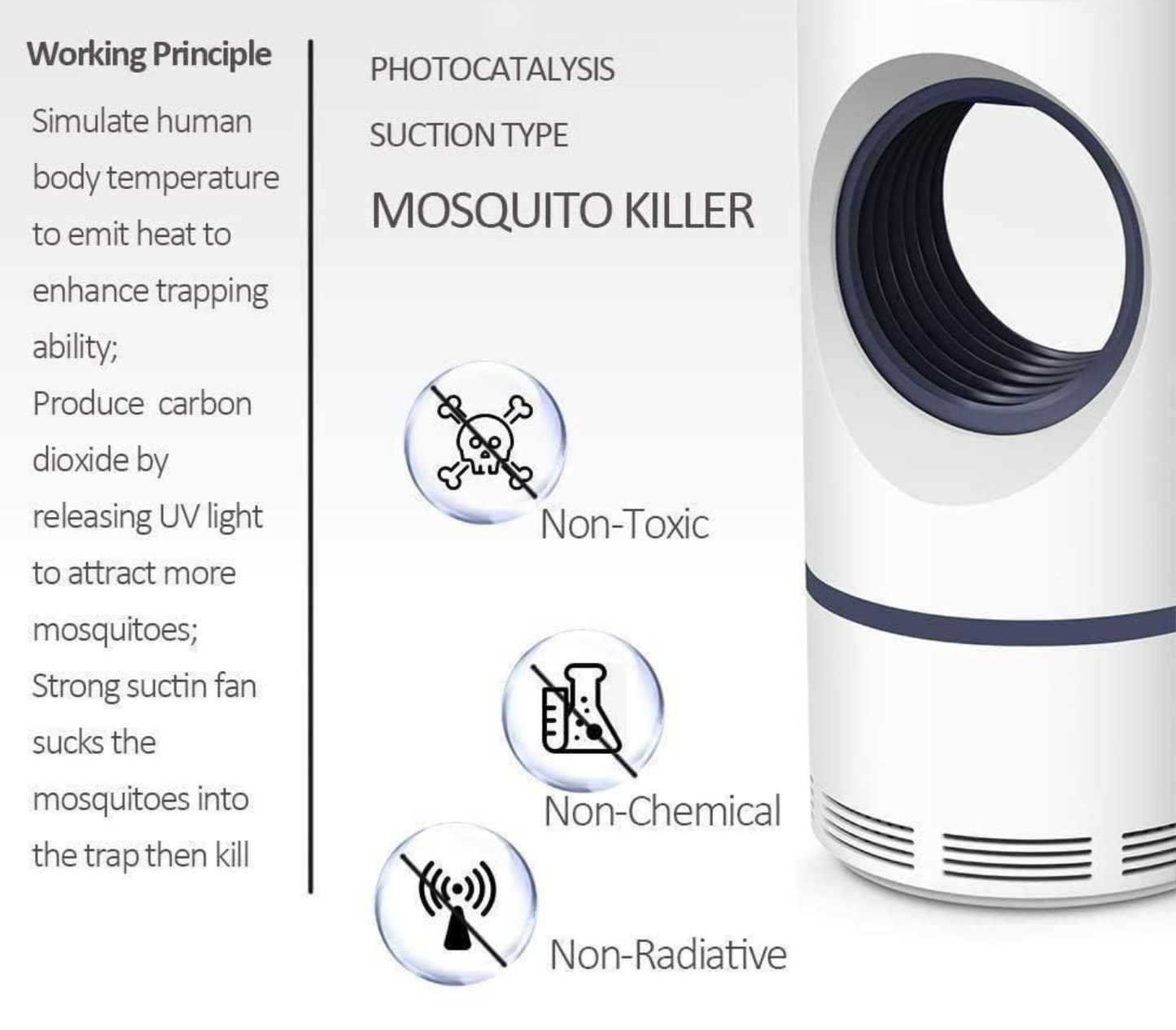 Luminoff™ I Light on. Bugs gone.