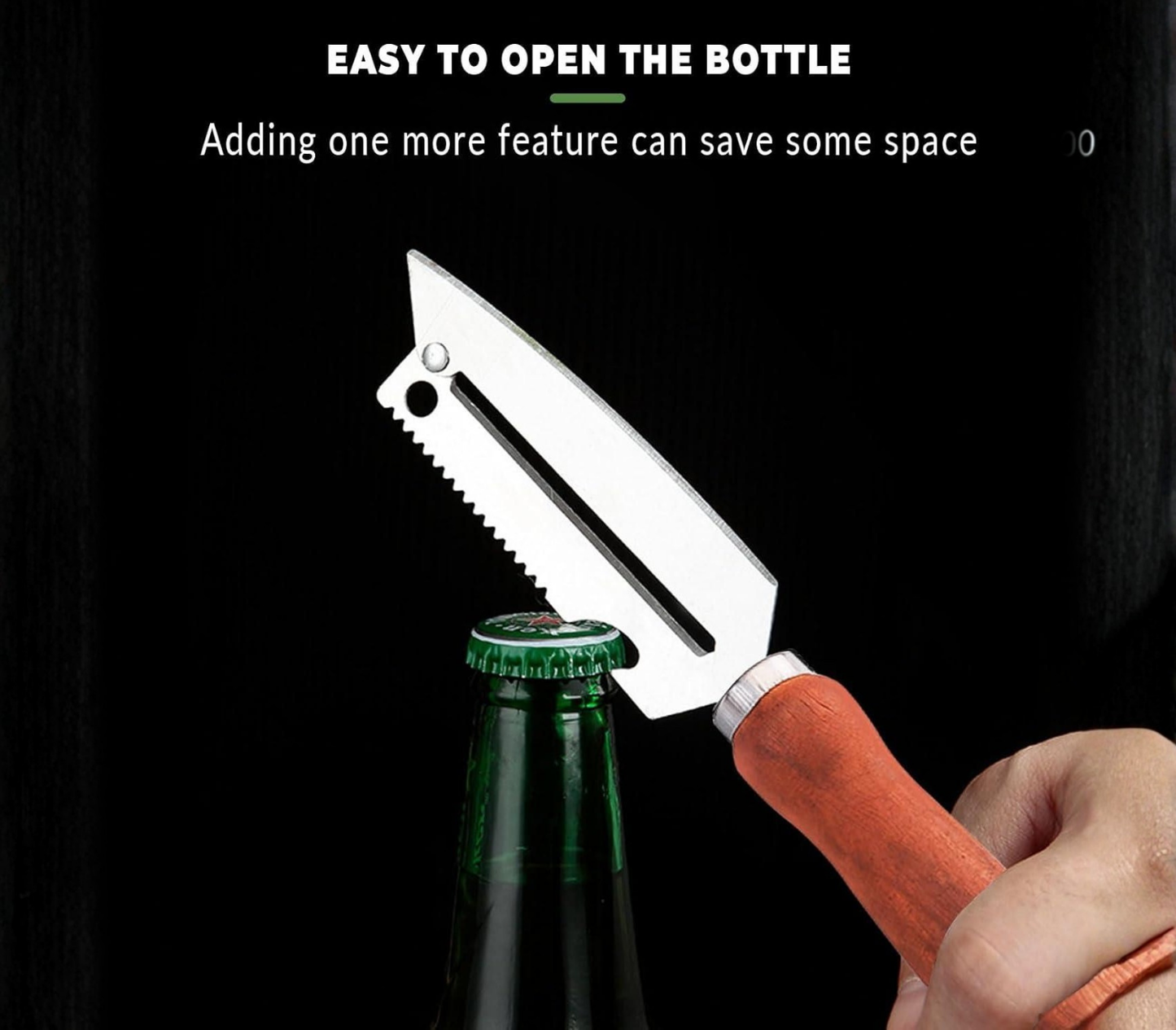 PeelPro™ 3-in-1 Kitchen Knife I One tool. Many uses.